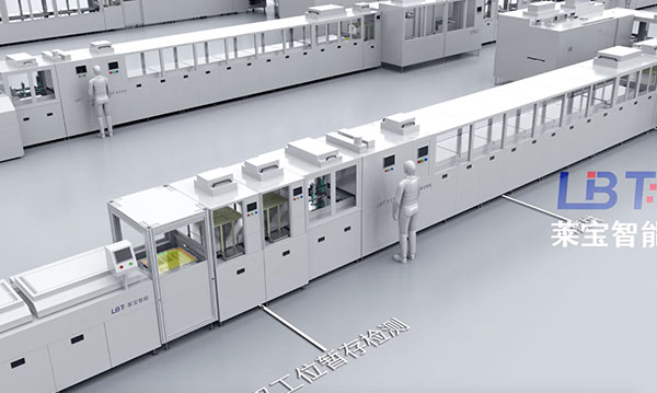 全自動(dòng)流水線機(jī)械演示動(dòng)畫(huà)